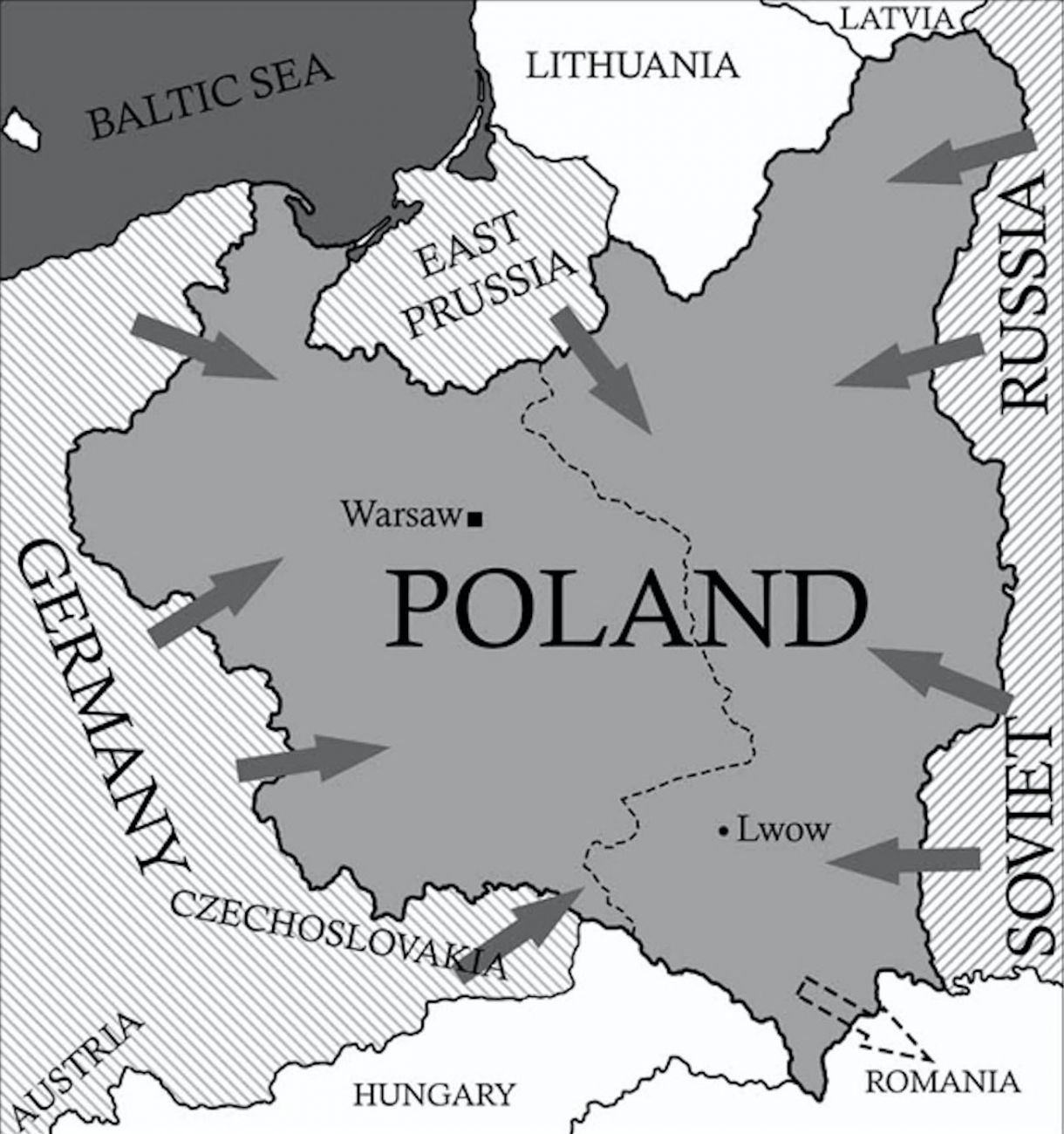 1939 Poland Invaded by Nazi Germany and Soviet Russia, WW II